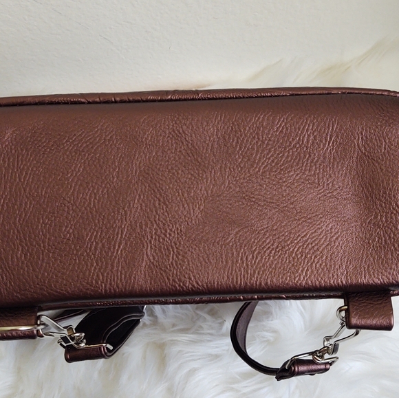 New genuine leather backpack / purse main image 4